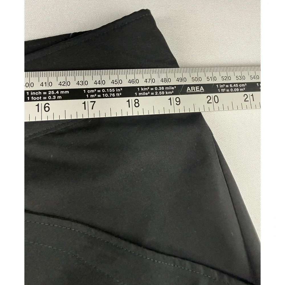 Columbia Womens Omni Shade Hiking‎ Pants Size 14 Black Outdoor Cargo
